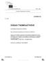 ΕΥΡΩΠΑΪΚΟ ΚΟΙΝΟΒΟΥΛΙΟ Επιτροπή Περιφερειακής Ανάπτυξης ΣΧΕΔΙΟ ΓΝΩΜΟΔΟΤΗΣΗΣ. της Επιτροπής Περιφερειακής Ανάπτυξης