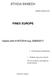 ΕΤΗΣΙΑ ΕΚΘΕΣΗ FINEX EUROPE. Χρήση από 01/07/2016 έως 30/06/2017. Απολογισμός διαχείρισης _. Έκθεση ορκωτού ελεγκτή-_