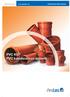 PIPES FOR LIFE. PVC KG PVC kanalizacioni sistemi