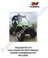 TRAILMASTER UTV CHALLENGER 300 PARTS MANUAL (ENGINE/TRANSMISSION NOT INCLUDED) FamilyGoKarts.com