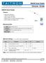 500mW Zener Diodes TZXJ2.0A TZXJ mW Zener Diodes. Features. Mechanical Data. Maximum Ratings (T Ambient=25ºC unless noted otherwise)