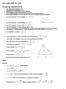 GEOMETRIE PLANĂ TEOREME IMPORTANTE ARII. = înălţimea triunghiului echilateral h =, R =, r = R = bh lh 2 A D ++ D. abc. abc =