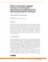 Dialect and Foreign Language Features in Greek-Cypriot Advertising: Investigating Factors Influencing Recipients Attitudes