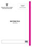 Nacionalni centar za vanjsko vrednovanje obrazovanja MATEMATIKA