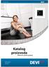 Katalog proizvoda. Električno podno grijanje. Intelligent solutions with lasting effect devi.com.hr