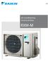 Split. Air Conditioning Technical Data RXM-M