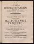 JOHANNE ΥΠΕΡΕΝΤΥΓΧΑΝΕΙΝ MAG. FLÖDERO» /^r VOCABULI PR^ESIDE ERICUS NAESLUND, DISSERTATIONE ACADEMICA. Apud Joh. Fdman j Direft. & Reg. Acad. Typogr.