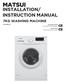 INSTALLATION/ INSTRUCTION MANUAL