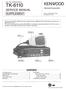 CONTENTS PC BOARD TX-RX UNIT (X XX) TX-RX SECTION DISPLAY SECTION SCHEMATIC DIAGRAM... 26
