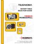 ROTARY TABLE SELECTION GUIDE