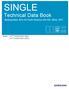 SINGLE. Technical Data Book. Multi-position AHU for North America (R410A, 60Hz, H/P) Model : AC***KNZDCH/AA (IDU) AC***JXADCH/AA (ODU)