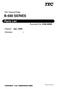 TEC Thermal Printer B-680 SERIES. Parts List. Document No. EO Original Apr., 2000 (Revision ) PRINTED IN JAPAN