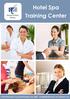 Hotel Spa Training Center