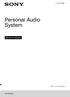 Personal Audio System