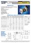 DC SERVO MOTORS. EC057B Series Salient Characteristics E E