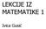 LEKCIJE IZ MATEMATIKE 1. Ivica Gusić