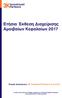 Eτήσια Έκθεση Διαχείρισης Aμοιβαίων Κεφαλαίων 2017