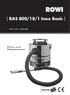 [ RAS 800/18/1 Inox Basic ]