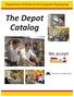Department of Electrical and Computer Engineering. The Depot Catalog. We accept