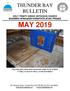 THUNDER BAY BULLETIN HOLY TRINITY GREEK ORTHODOX CHURCH ΕΛΛΗΝΙΚΗ ΟΡΘΟΔΟΞΗ ΚΟΙΝΟΤΗΤΑ ΑΓΙΑΣ ΤΡΙΑΔΟΣ ΜΑΥ 2019