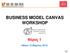 BUSINESS MODEL CANVAS WORKSHOP