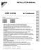 INSTALLATION MANUAL. Air Conditioners. MODELS Ceiling-mounted cassette type (corner model)