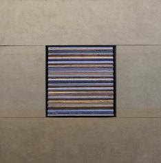 37 ΜΙΧΑΛηΣ ΚΑΤΖΟυΡΑΚηΣ Window, 2017 Μεικτὴ τεχνική, 12 12 ἑκ.