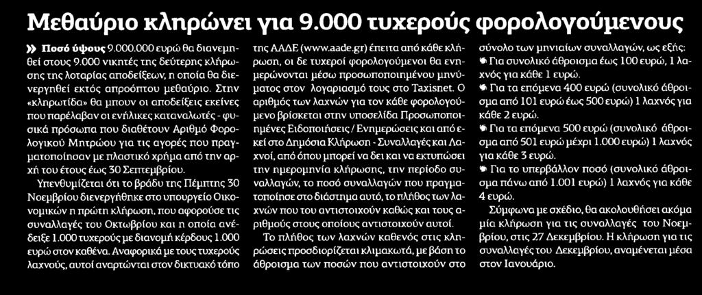 000 ΤΥΧΕΡΟΥΣ