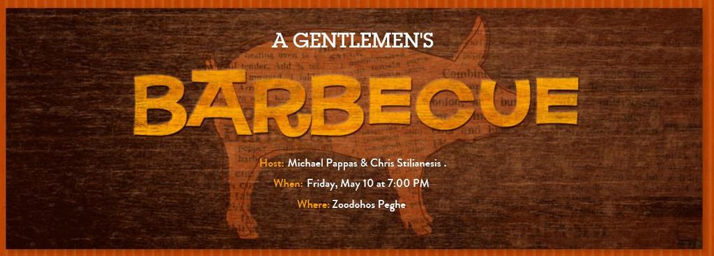 Back by popular demand Please join us for an evening including: Delicious BBQ Buffet Dinner Open Bar Outdoor Cigar Smoking Great Company When: May 10, 2018 7:00pm to 11pm Where: ZP Community Center