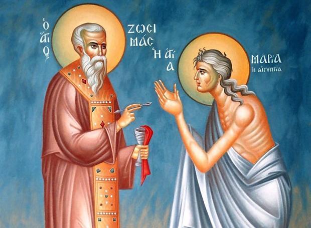 SAINT MARY OF EGYPT By Fr. Pablo As we approach the holiest of weeks, today we remember Saint Mary of Egypt. She too went on pilgrimage to Jerusalem and experienced a profound encounter with Christ.