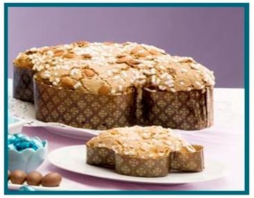 Η Colomba (πασχαλινό κέικ σε σχήμα περιστεριού