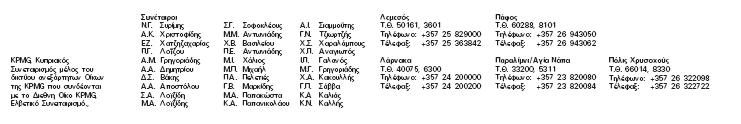 6 ΕΚΘΕΣΗ ΑΝΕΞΑΡΤΗΤΩΝ ΕΛΕΓΚΤΩΝ ΠΡΟΣ ΤΑ ΜΕΛΗ ΤΗΣ Έκθεση επί των Ενοποιηµένων και Ξεχωριστών Οικονοµικών Καταστάσεων της Εταιρείας Έχουµε ελέγξει τις ενοποιηµένες οικονοµικές καταστάσεις της Μινέρβα