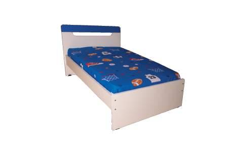 11641006 Κρεβάτι μονό Αριάδνη Single Bed Ariadni 94x197x100 (για στρώμα/for mattress 190x90) 11641206 Κρεβάτι ημίδιπλο Αριάδνη Semi-double bed Ariadni 94x197x120 (για στρώμα/for mattress 190x110)