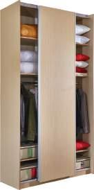 2σωλήνες tubes 4 ράφια shelves 220x180x60 11501203 Ντουλάπα/Wardrobe 2πόρτες συρόμενες sliding doors 1 μισοχώρισμα/partition 2σωλήνες tubes 6 ράφια/shelves 250x120x60 11501403 Ντουλάπα/Wardrobe