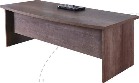 00 11222003 Γραφείο ιευθυντικό/ Professional desk 38mm Οβάλ/ Oval 74x200x90 - Τιμή 240.