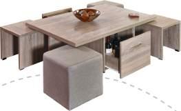 νεφέλη Coffee table Nefeli 1βοηθ.2συρτ. 1help.