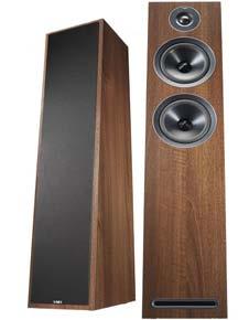 W x D) Χρώμα: black ash/ walnut 560,00 Ηχείο δαπέδου 3 δρόμων Ισχύος 175 WRMS, μαγνητικά θωρακισμένο Απόκριση συχνότητας 40Hz - 32KHz (+/- 3dB) Αντίσταση 8Ω Ευαισθησία 89dB Mid/Bass Drivers