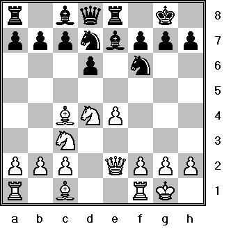 1.Nxd5 cxd5 2.Bc7 Nc5 3.Rxc5 Qd7 4.Ne5 Qe6 Black avoids the loss of his queen at a material cost. 5.Rxd5 And Black resigned.