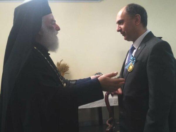 Στην προσφώνηση του μεταξύ άλλων αναφέρθηκε Αυτοκεφαλίας της Ουκρανίας υπογραμμίζοντας και στο ζήτημα της ότι