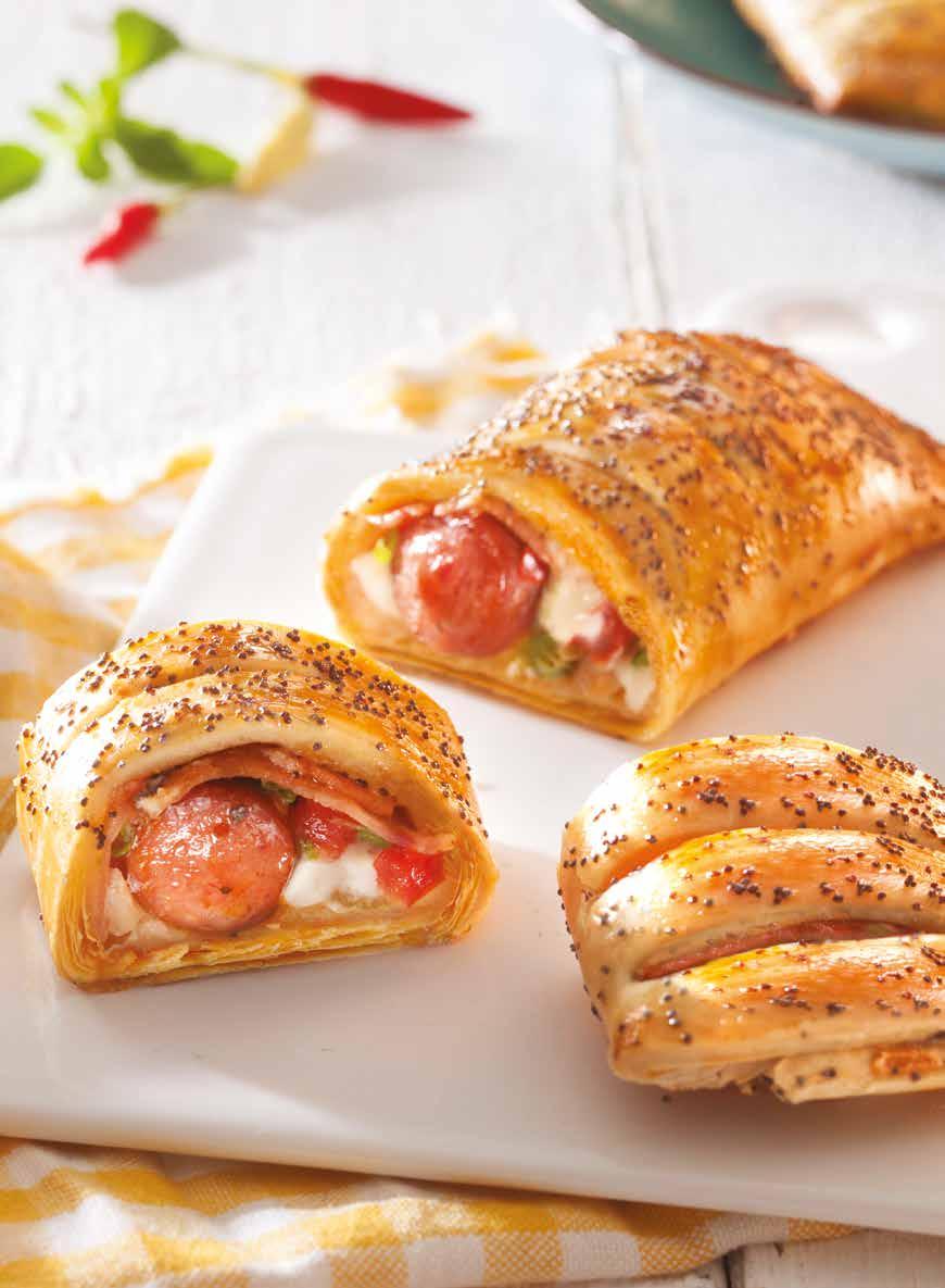 BRIOCHE ΑΤΟΜΙΚΑ Strudel special Πεϊνιρλί ζαμπόν-τυρί-μπεϊκόν ΠΕΙΝΙΡΛΙ BRIOCHE ΖΑΜΠΟΝ-ΤΥΡΙ-ΜΠΕΪΚΟΝ 71.0178 230g/τμχ I 30τμχ/κιβ I 72κιβ/παλ 60-90min ΠΕΙΝΙΡΛΙ BRIOCHE (ΒΆΡΚΑ) ΖΑΜΠΟΝ-ΤΥΡΙ-ΜΠΕΪΚΟΝ 71.