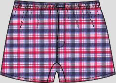 Composition> 100% COTTON 23074: Poplin Boxer Color> 006 ΤΥΡΚ-ΠΡΑΣ.