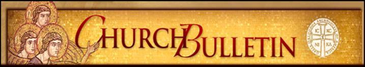 Greek Orthodox Church of Greater Salt Lake www.gocslc.org Orthodoxy3@gmail.com Sunday, July 7th, 2019 3rd Sunday of Matthew Κυριακή Γ Ματθαίου V. Rev.