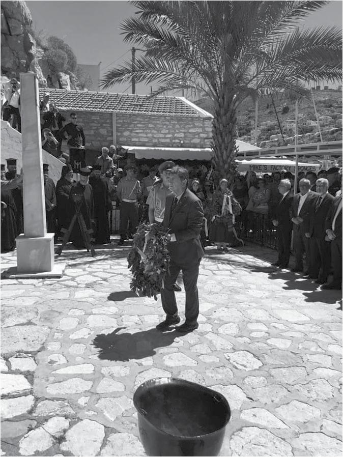 Την 31 Μαρτίου, η Λέσχη εκπροσωπήθηκε από τον Γενικό Γραμματέα στις εκδηλώσεις για την Εθνική επέτειο της Κύπρου, οι οποίες οργανώθηκαν από την Κυπριακή Πρεσβεία και περιέλαβαν δοξολογία στην