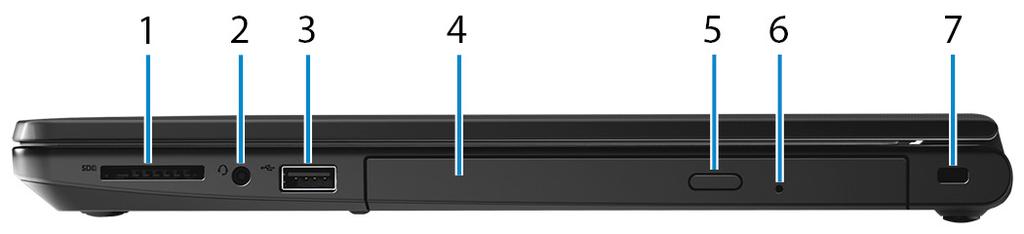 2 Network port Connect an Ethernet (RJ45) cable from a router or a broadband modem for network or Internet access. 3 HDMI port Connect a TV or another HDMI-in enabled device.
