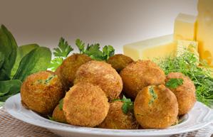 & cocktails Κροκέτες με τυριά & σπανάκι 2 λεπτά Σαγανάκι με φέτα