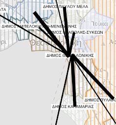 2023 Ημερήσιες ενδο-δημοτικές μετακινήσεις 355.