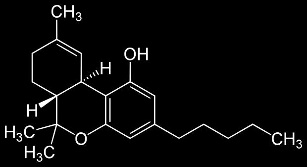 Τετραϋδροκανναβινόλη (THC) Είναι η κύρια ψυχότροπη ουσία του φυτού κάνναβη Απομονώθηκε το 1964 από τους Raphael Mechoulam και Yechiel Gaoni στο Ινστιτούτο Weizmann του Ισραήλ Από χημική άποψη η