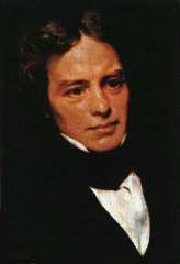 5-1 ΕΙΣΑΓΩΓΗ Εικ. 5.1 Michael Faraday (1791-1867). Άγγλος. O πατέρας του ήταν φτωχός σιδεράς. Η εκπαίδευσή του ήταν στοιχειώδης. Σε ηλικία δεκατριών χρόνων δούλευε ως βοηθός βιβλιοδέτη.