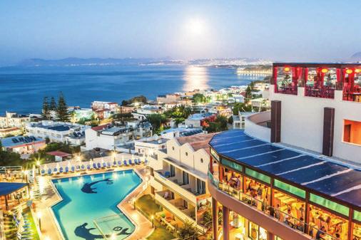 GALINI SEA VIEW RESORT 5* ΑΓΙΑ ΜΑΡΙΝΑ, ΧΑΝΙΑ ΚΡΗΤΗΣ Ποιότητα, Κρητική φιλοξενία, µοναδική εµπειρία Με την απέραντη κρητική θάλασσα,