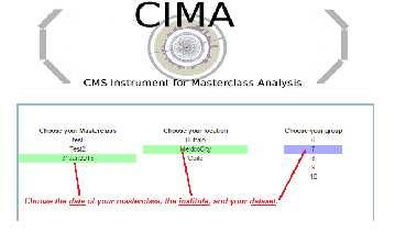 CIMA CMS Instrument for Masterclass Analysis